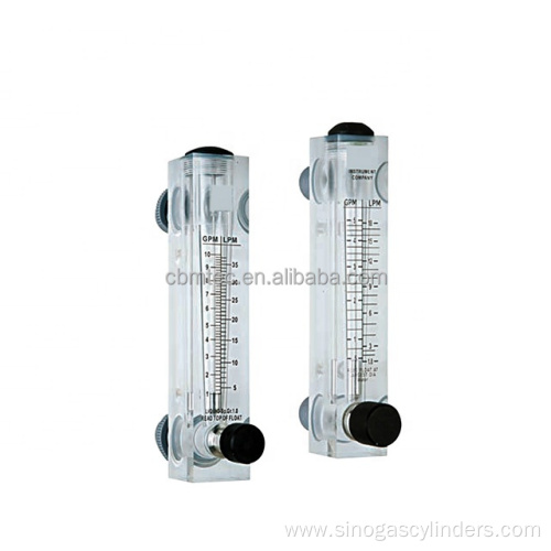 Wall-type Acrylic Adjustable Flowmeters LZM-15ZAT